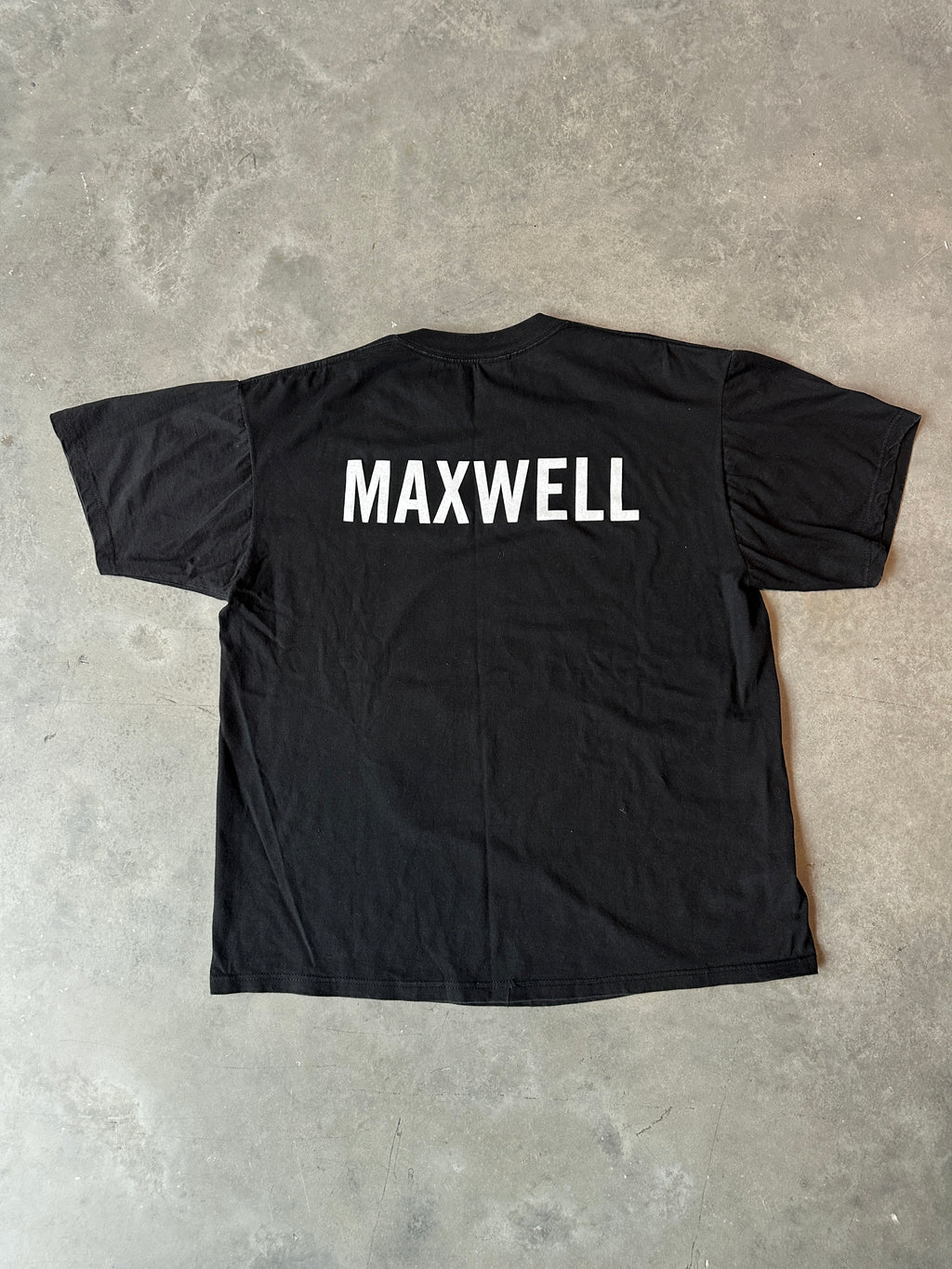 90’s Maxwell Rainfall R&B Music Artist Tour Vintage Rap Tee (XL)
