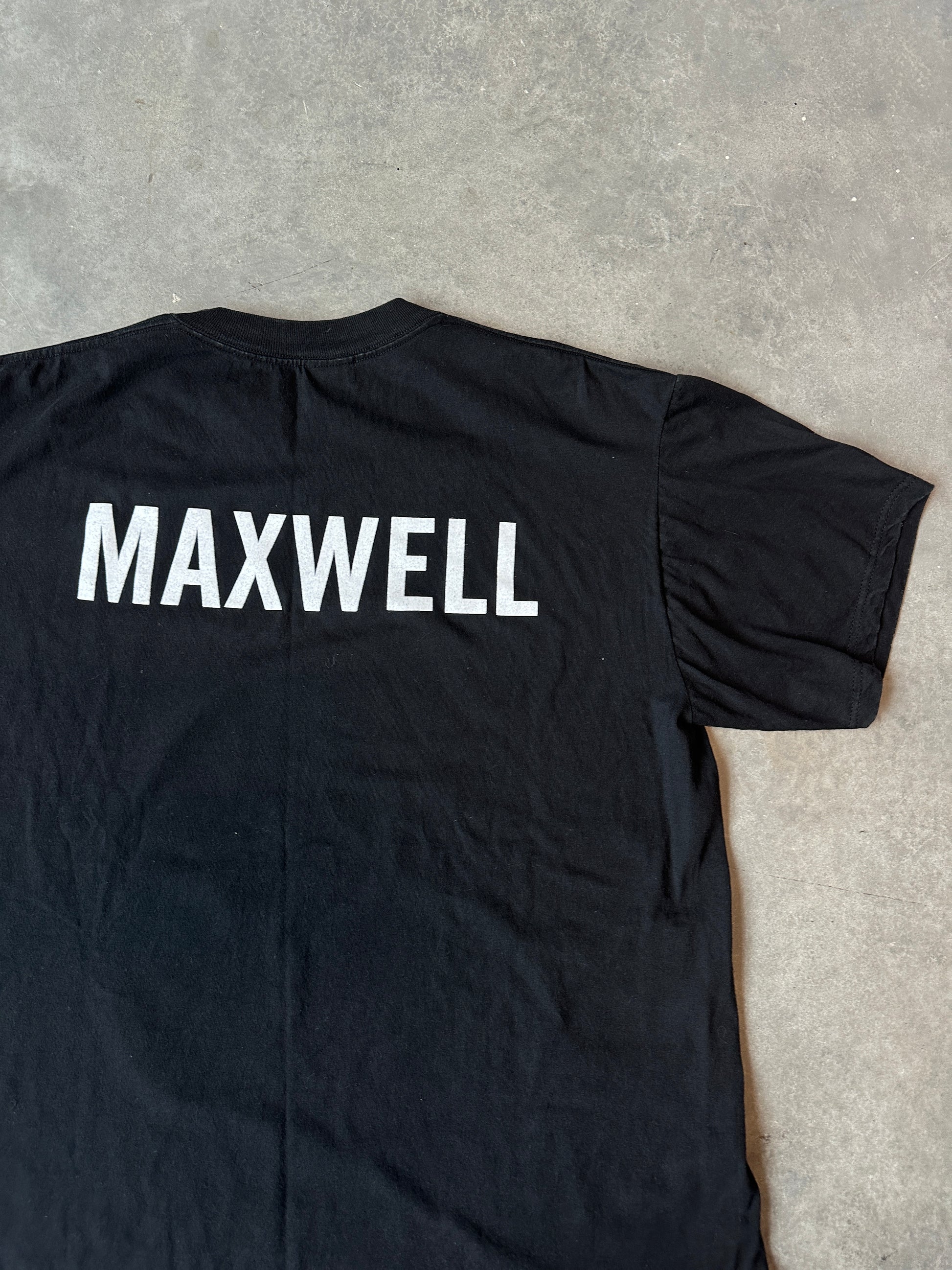 90’s Maxwell Rainfall R&B Music Artist Tour Vintage Rap Tee (XL)