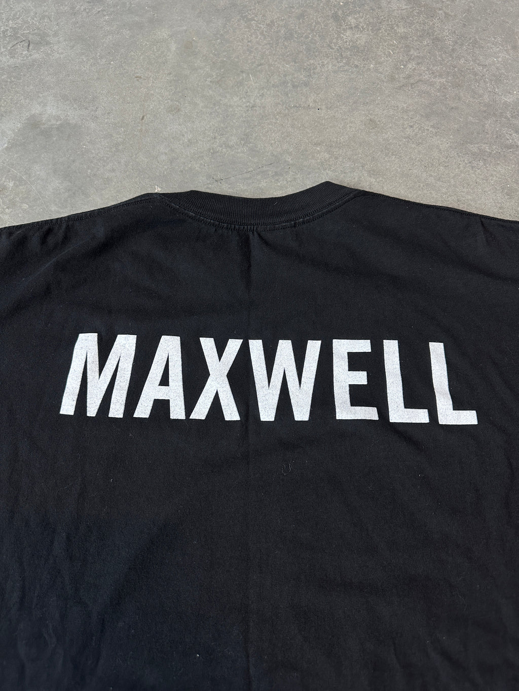 90’s Maxwell Rainfall R&B Music Artist Tour Vintage Rap Tee (XL)