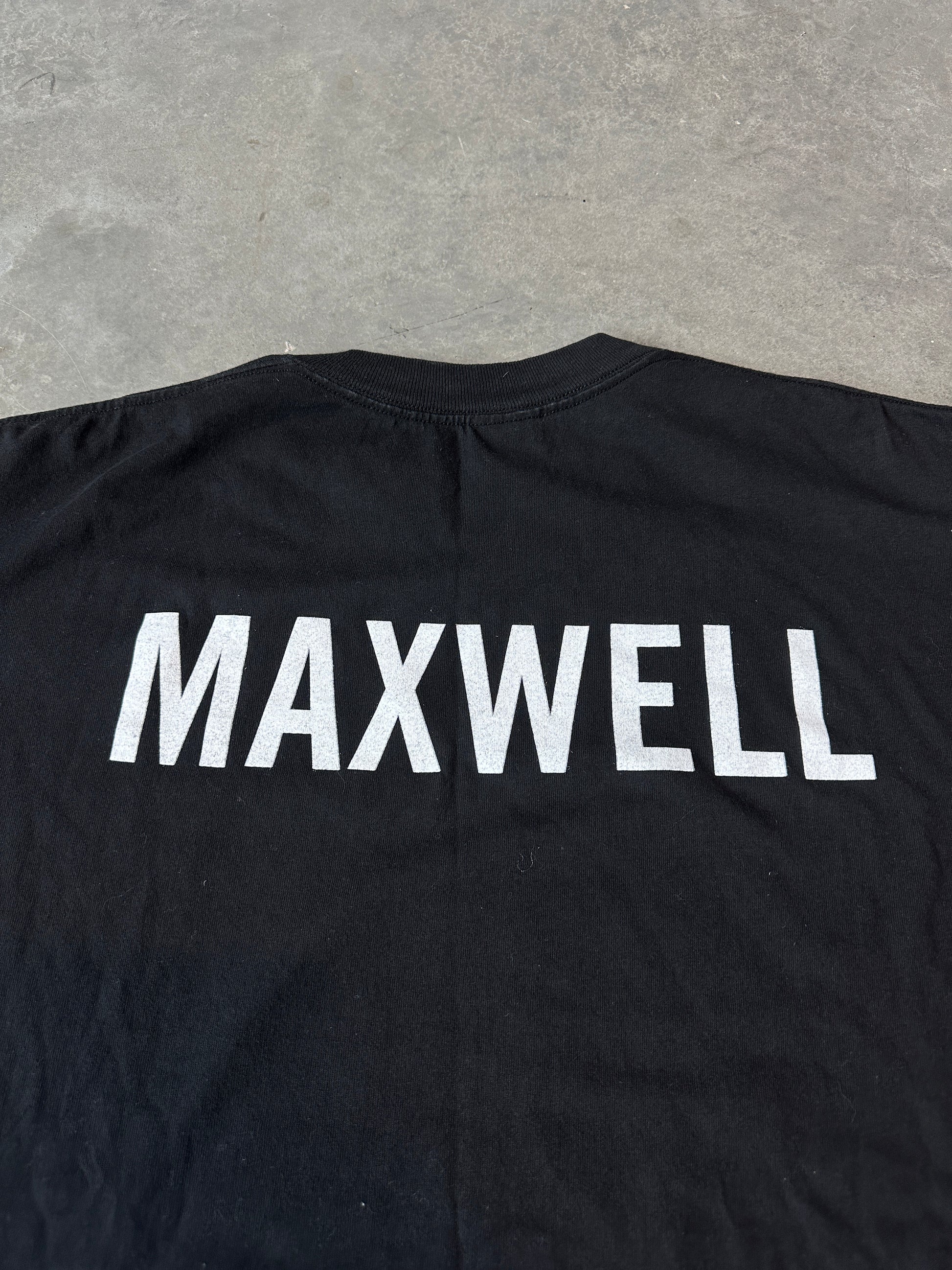 90’s Maxwell Rainfall R&B Music Artist Tour Vintage Rap Tee (XL)