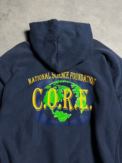 90’s Johnson C. Smith Golden Bulls HBCU Heavyweight C.O.R.E. Hoodie (XXL)