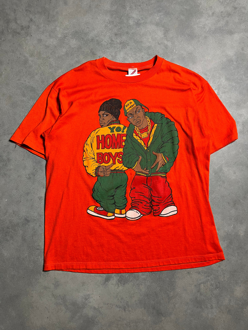 90’s Homeboys Vintage Cross Colours Style Tee (XL)