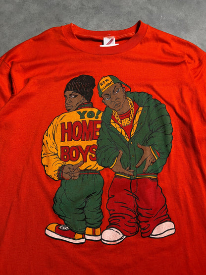 90’s Homeboys Vintage Cross Colours Style Tee (XL)