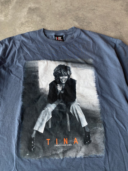 2000 Tina Turner Twenty Four Seven Tour Vintage R&B Music Tee (XL)