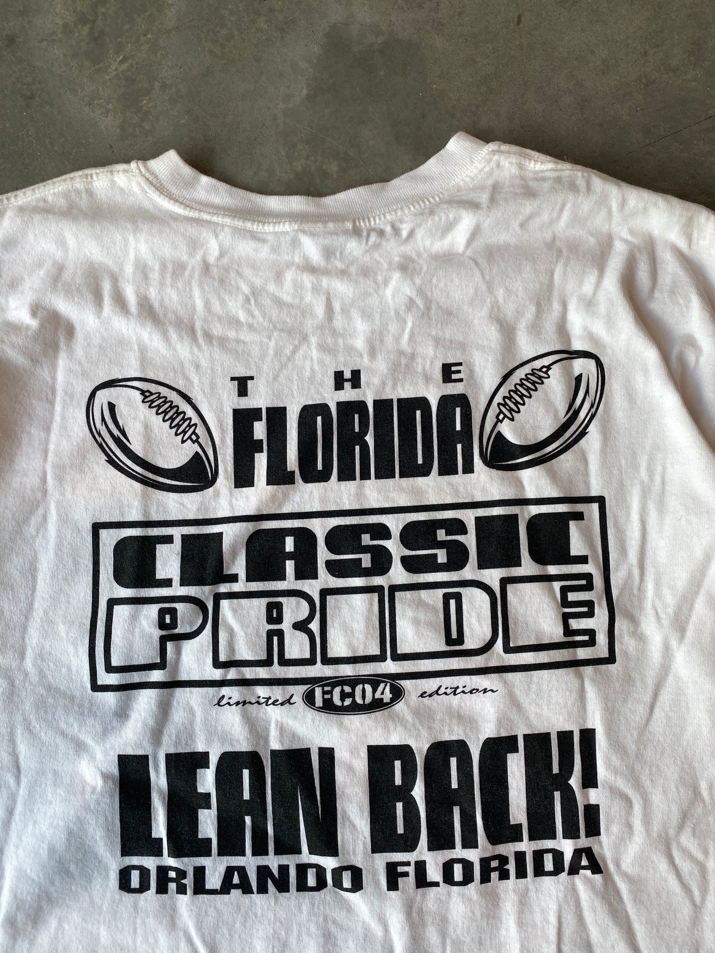 2004 Florida Classic FAMU Florida A&M vs. BCC Bethune-Cookman HBCU Football Matchup Tee (XL)