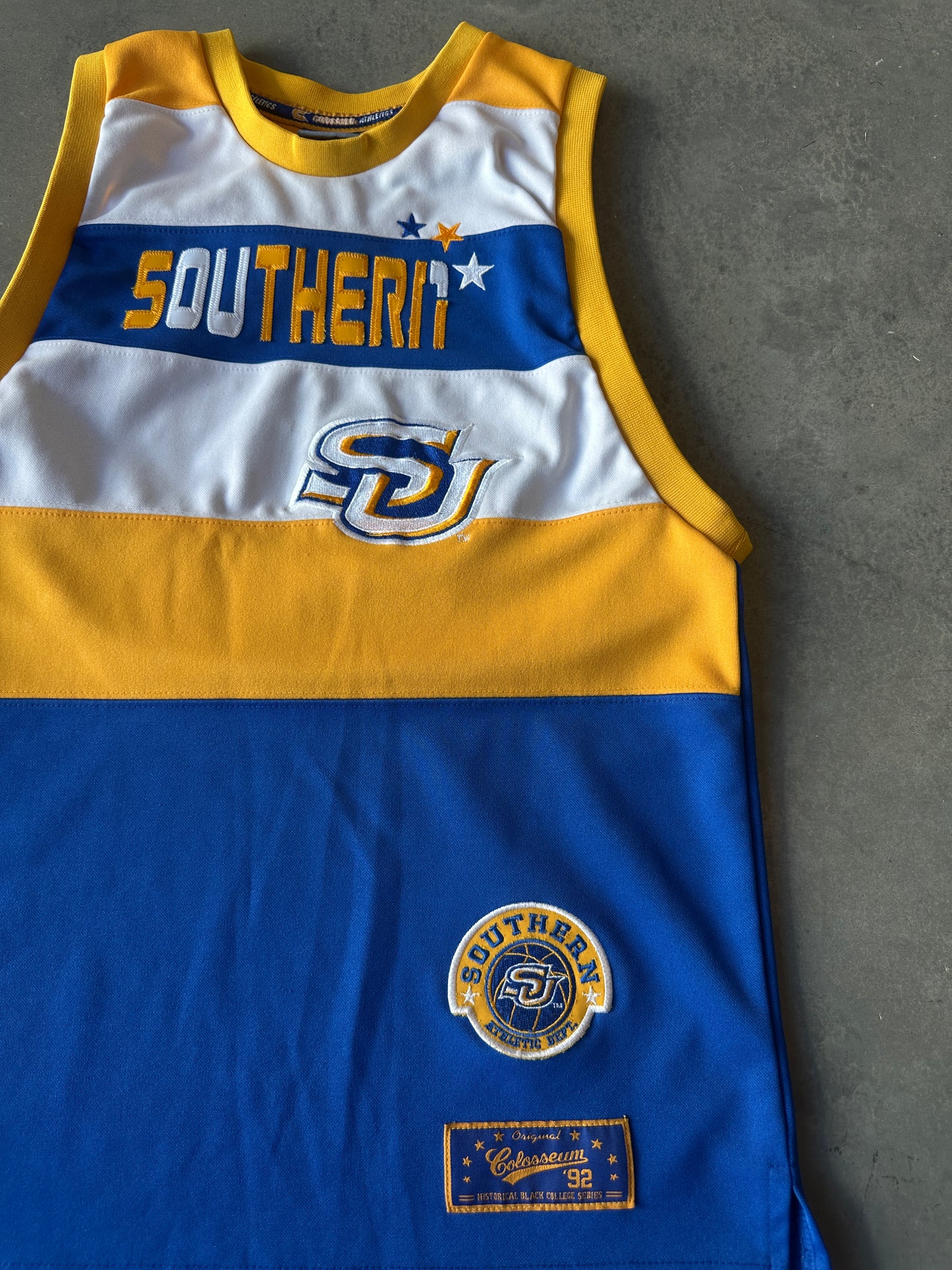 00’s Southern University SU Vintage HBCU Basketball Jersey (Small)