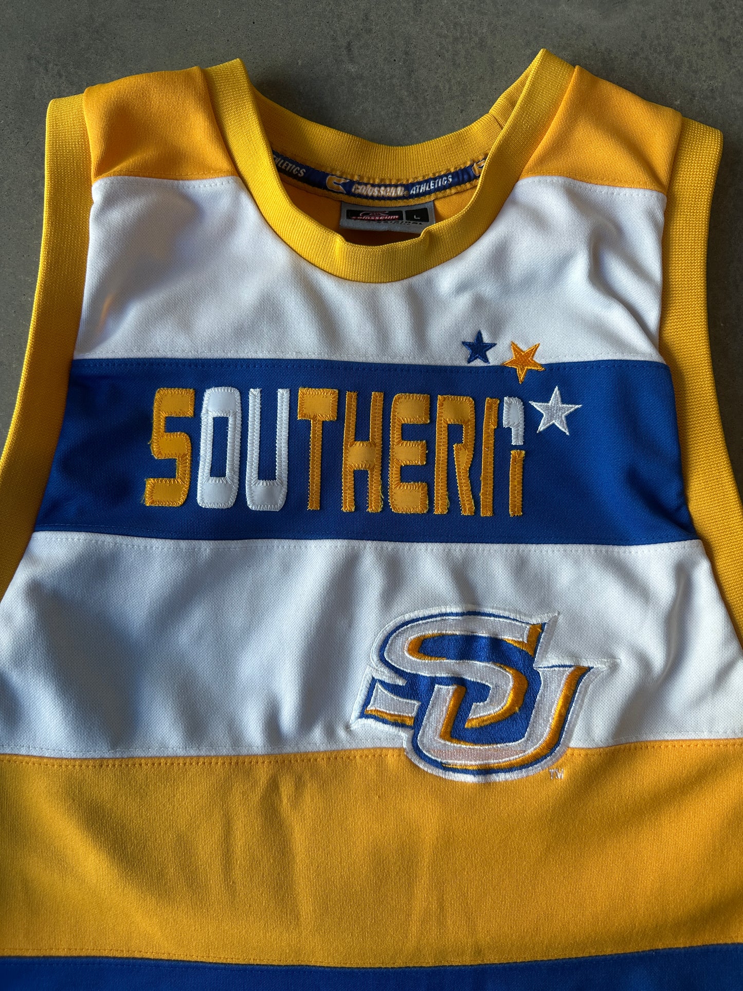 00’s Southern University SU Vintage HBCU Basketball Jersey (Small)