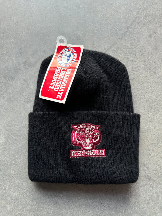 90's Morehouse College Maroon Tigers HBCU Vintage Beanie (Brand New-OSFA)