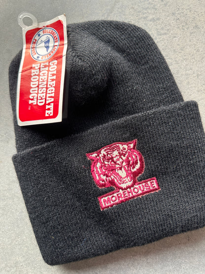 90's Morehouse College Maroon Tigers HBCU Vintage Beanie (Brand New-OSFA)