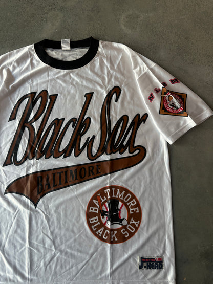 90's Baltimore Black Sox Negro League Baseball Vintage Jersey Top (XXL)