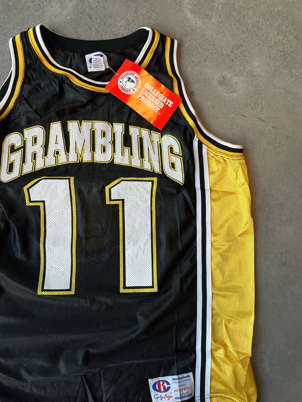 90's Grambling State University Tigers GSU Vintage HBCU College Basketball Jersey (Brand New-XXL)