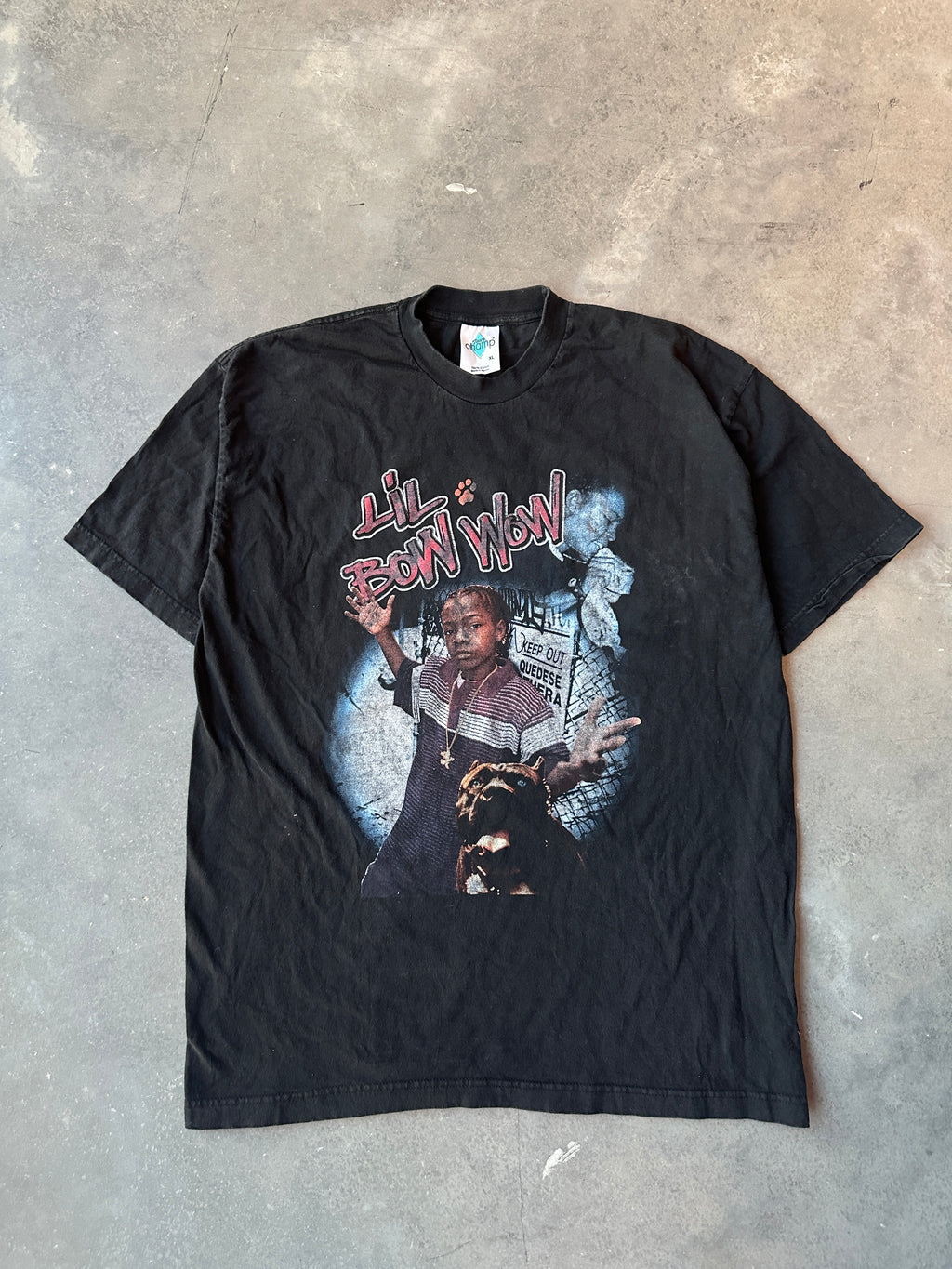 90's Lil' Bow Wow Puppy Love Rare Vintage Music Hip Hop Rap Tee (XL)