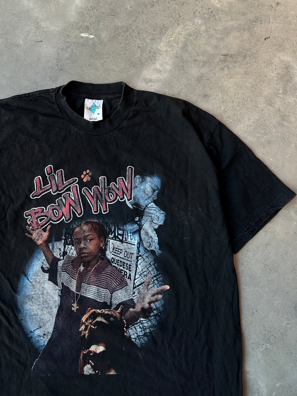 90's Lil' Bow Wow Puppy Love Rare Vintage Music Hip Hop Rap Tee (XL)