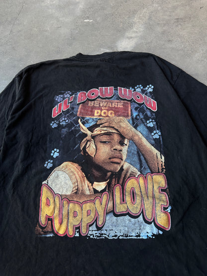 90's Lil' Bow Wow Puppy Love Rare Vintage Music Hip Hop Rap Tee (XL)