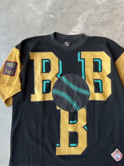 90's Birmingham Black Barons Negro League Baseball Heavyweight Vintage Tee (XXL)