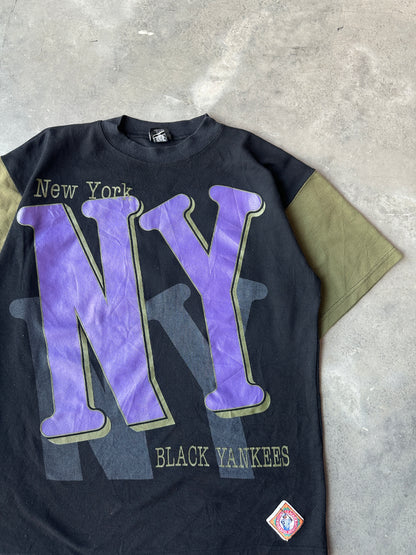 90's New Black Yankees Negro League Baseball Heavyweight Vintage Tee (XXL)