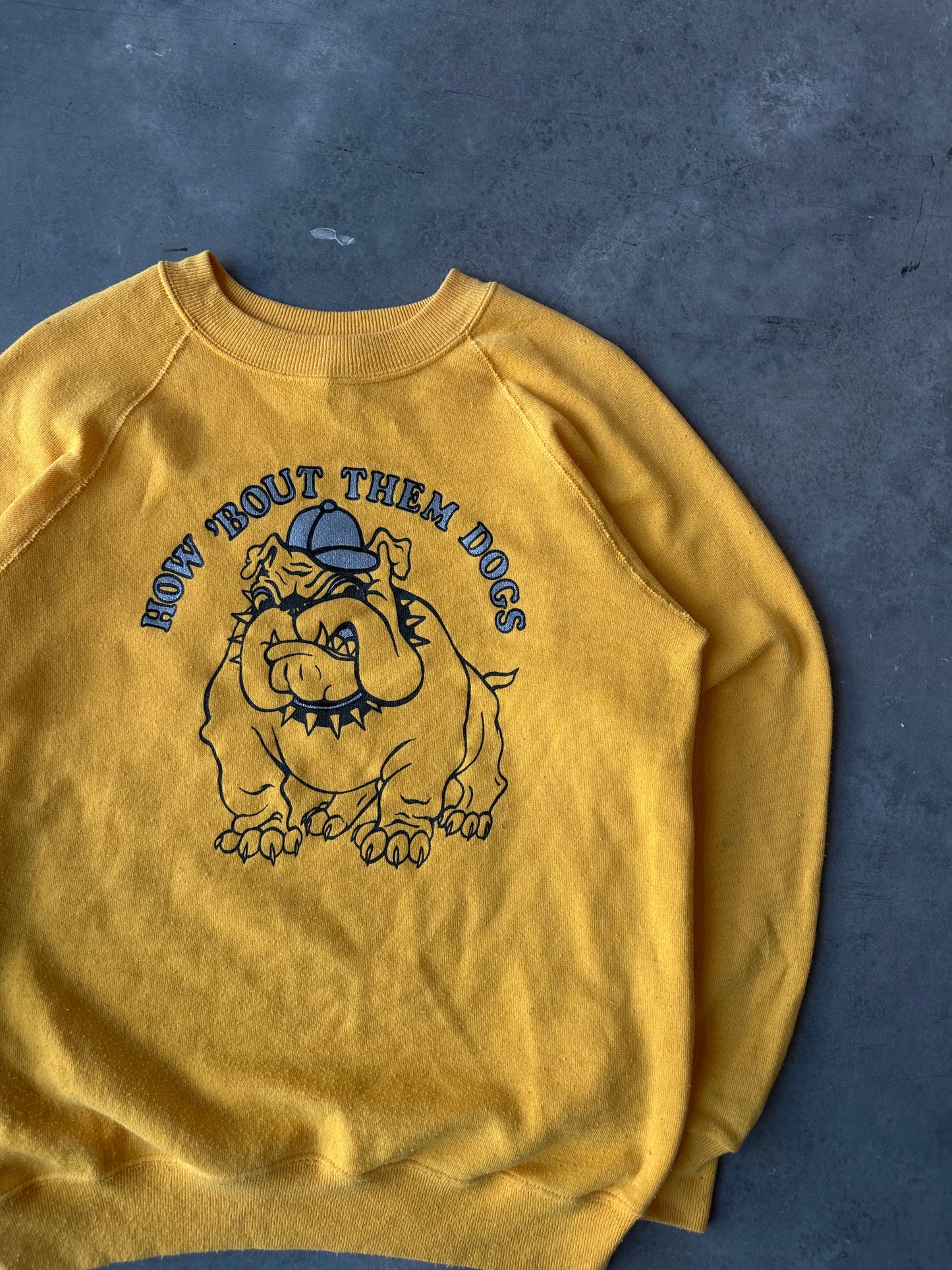 90's North Carolina A&T Aggies "How 'Bout Them Dogs" Vintage HBCU Crewneck Sweatshirt (Medium)