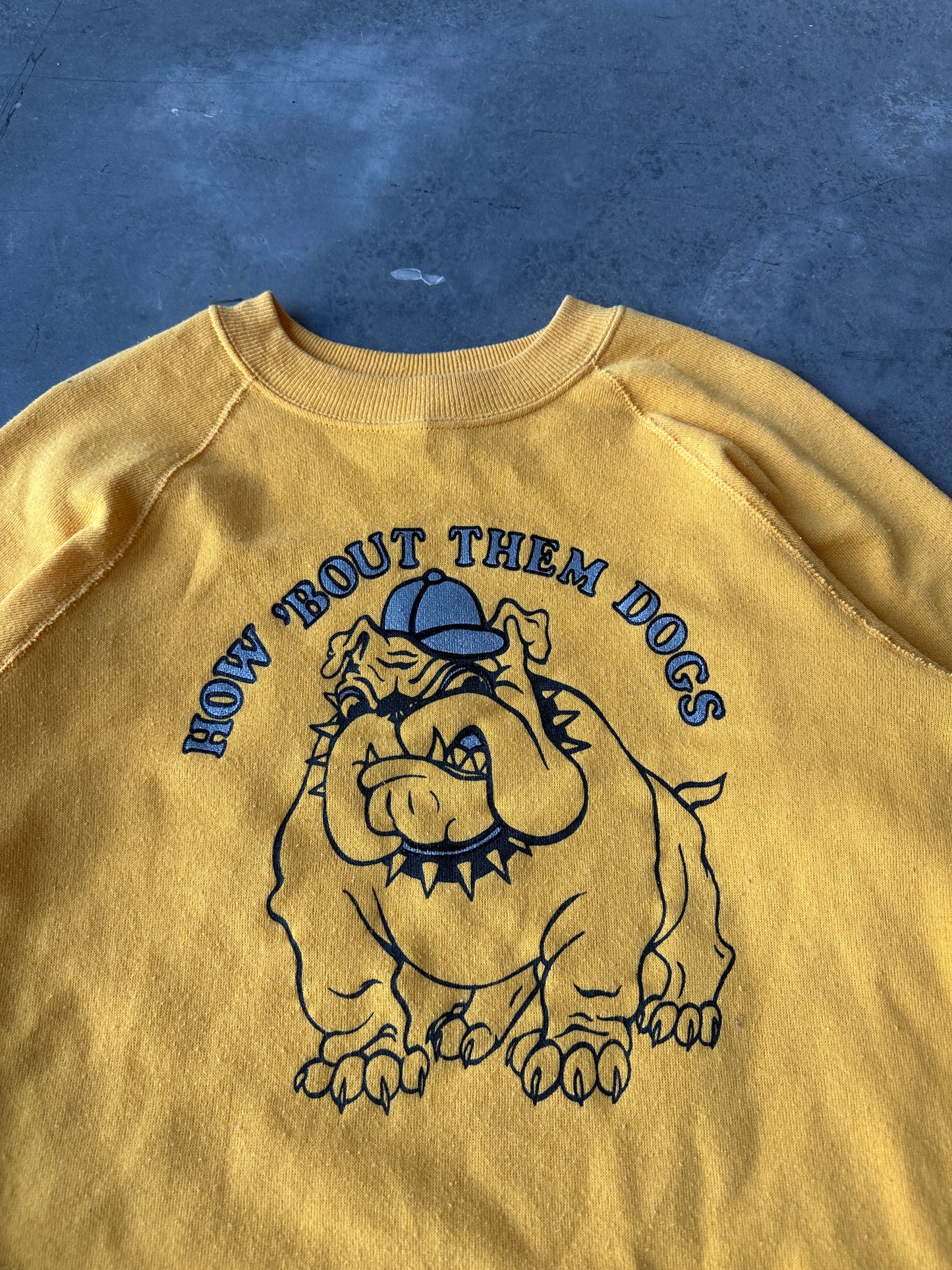 90's North Carolina A&T Aggies "How 'Bout Them Dogs" Vintage HBCU Crewneck Sweatshirt (Medium)