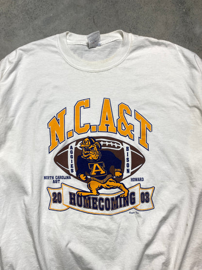 2003 North Carolina A&T Aggies Homecoming HBCU Tee (XXL)