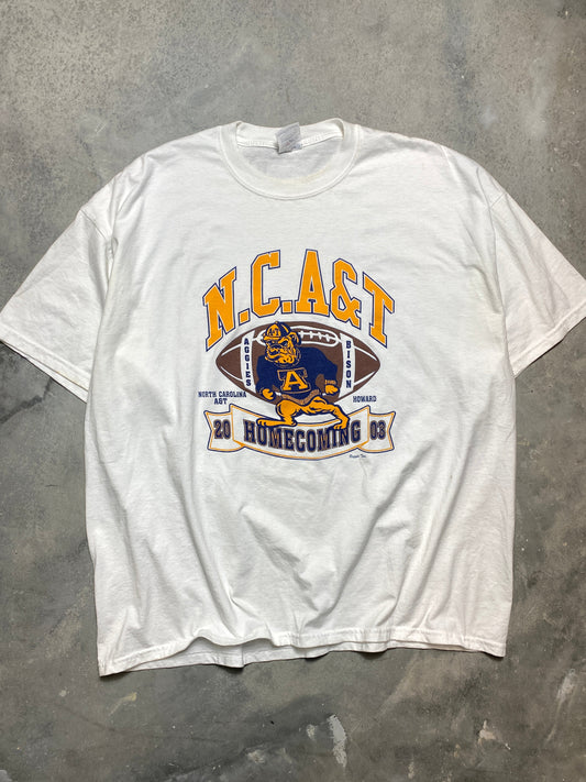 2003 North Carolina A&T Aggies Homecoming HBCU Tee (XXL)